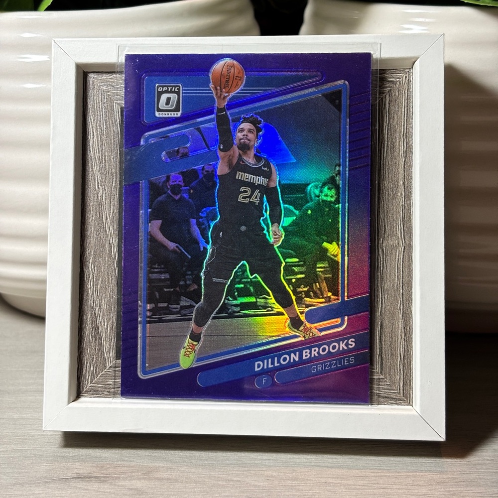 2021-22 Panini Donruss Optic #136 DILLON BROOKS Purple Holo Grizzlies